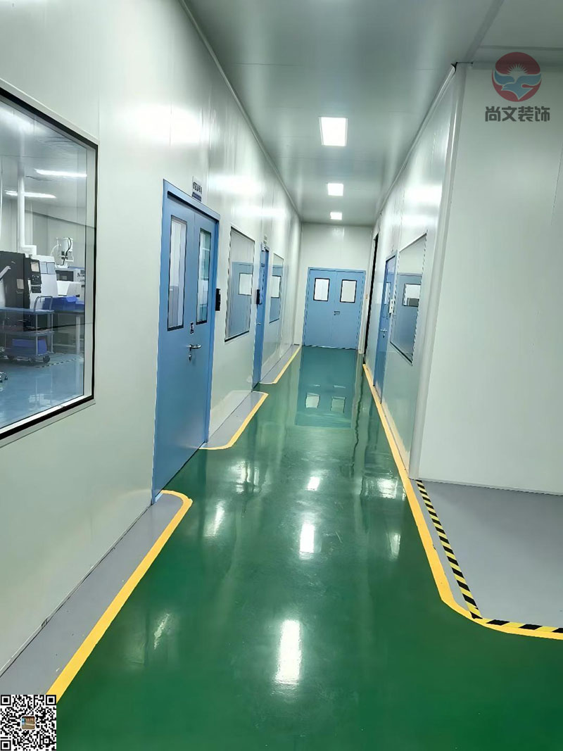 浦東精密機械設備工廠凈化車間裝修施工