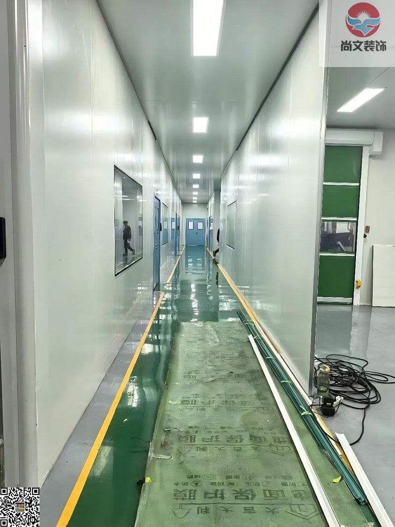 浦東精密機械設備工廠凈化車間裝修施工