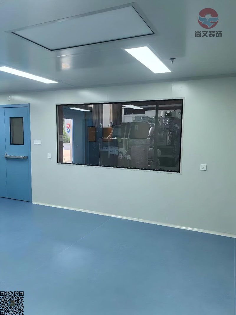 浦東精密機械設備工廠凈化車間裝修施工